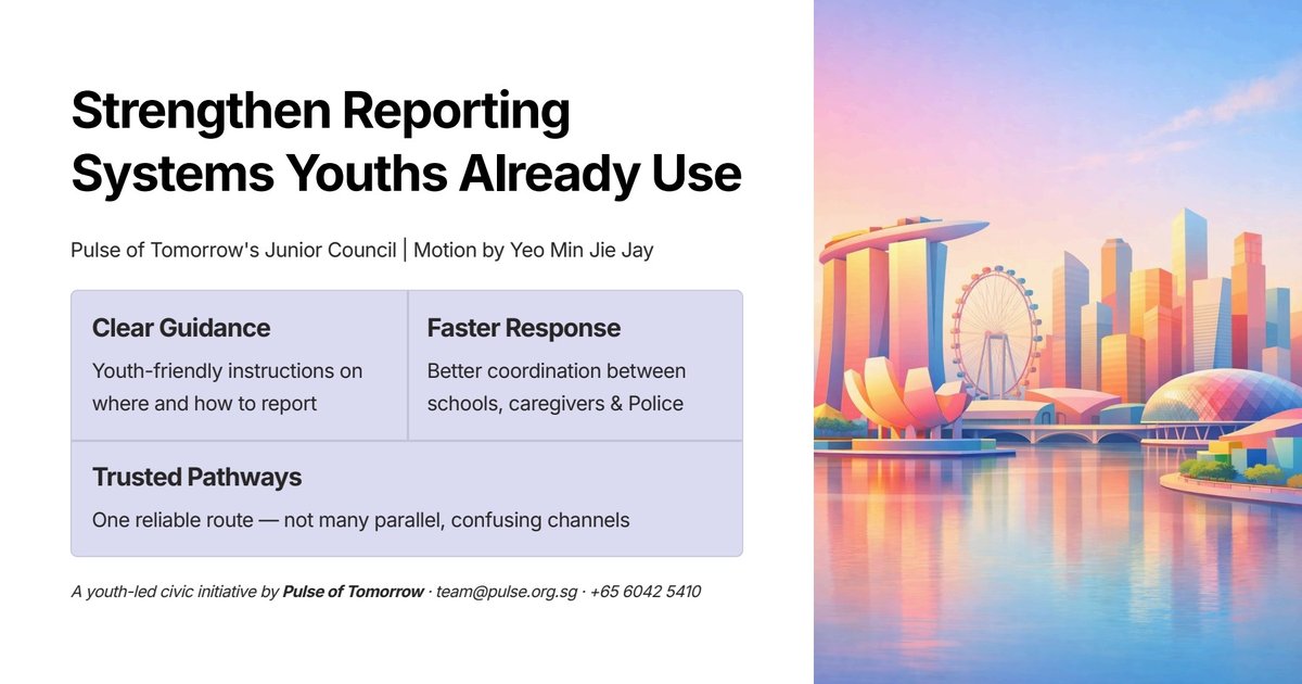 Stalking: Strengthen the reporting systems youths already use, not build new ones